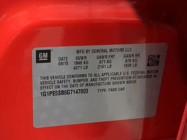 2016 Chevrolet Cruze Limited 1LT Auto