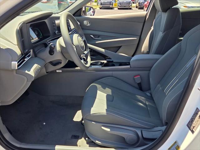 2026 Hyundai Elantra Hybrid Blue