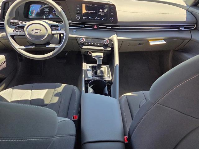 2026 Hyundai Elantra Hybrid Blue