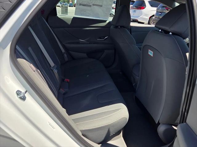 2026 Hyundai Elantra Hybrid Blue
