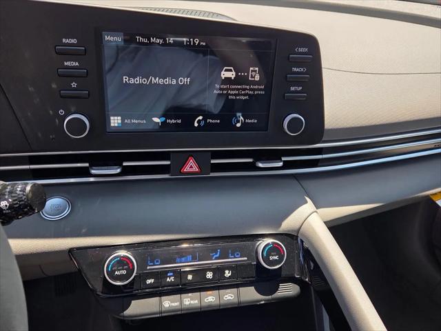 2026 Hyundai Elantra Hybrid Blue