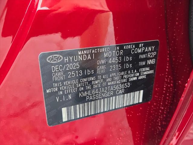 2026 Hyundai Sonata SEL Sport