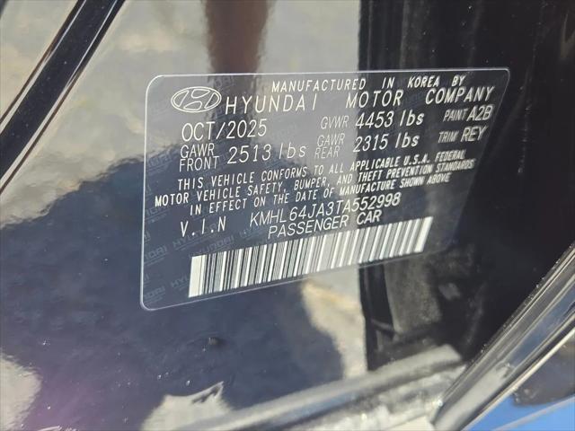 2026 Hyundai Sonata SEL Sport