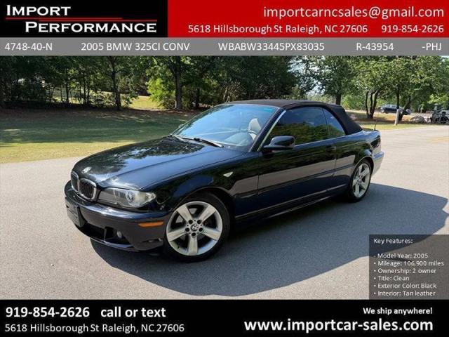 2005 BMW 325Ci 325Ci for sale in Raleigh, NC