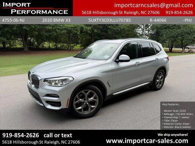 2020 BMW X3 sDrive30i for sale in Raleigh, NC