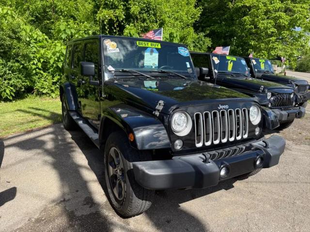 2017 Jeep Wrangler Unlimited Sahara 4x4 for sale in Saint Albans, WV