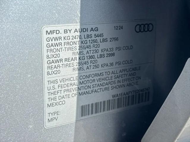 2025 Audi Q5 Premium Plus 45 TFSI S line quattro S tronic