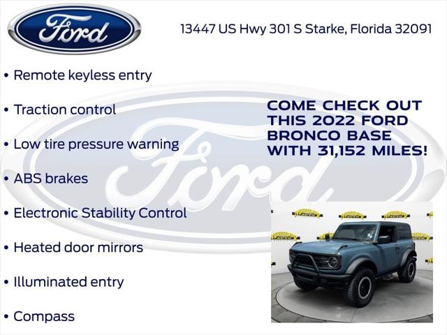 2022 Ford Bronco Base