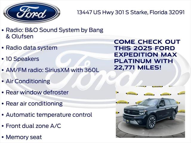 2025 Ford Expedition Platinum MAX