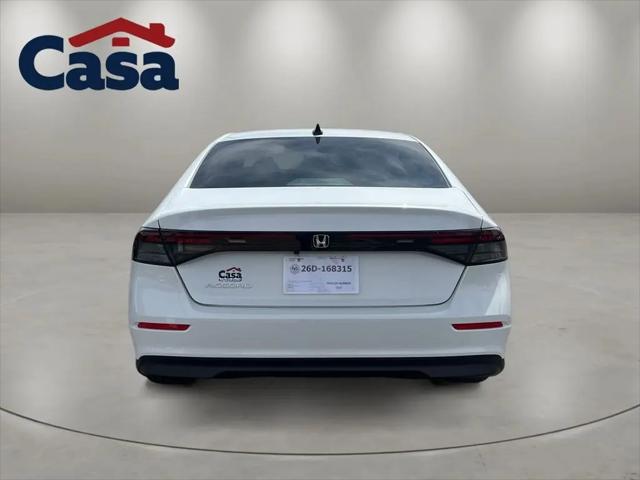 2026 Honda Accord Sedan SE