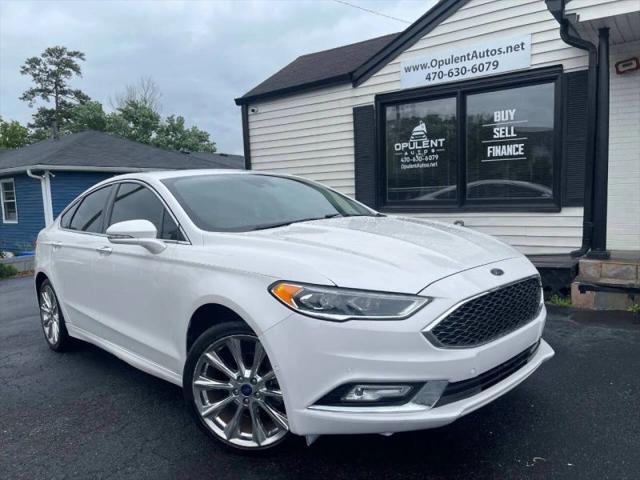 2017 Ford Fusion Platinum for sale in Marietta, GA