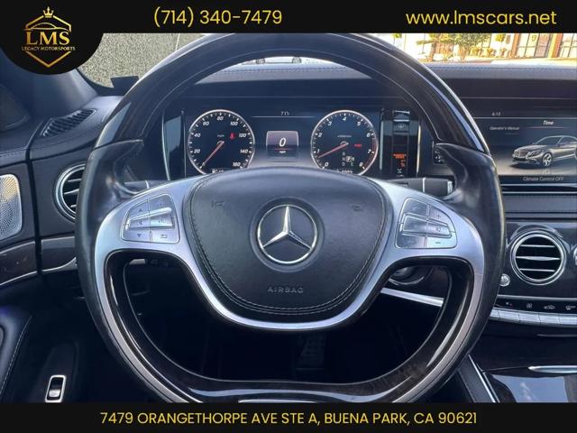 2016 Mercedes-Benz S 550 S 550