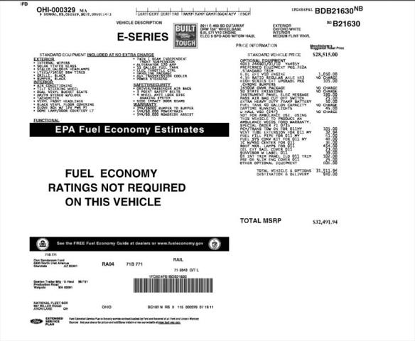 2011 Ford E-450 Cutaway XLT