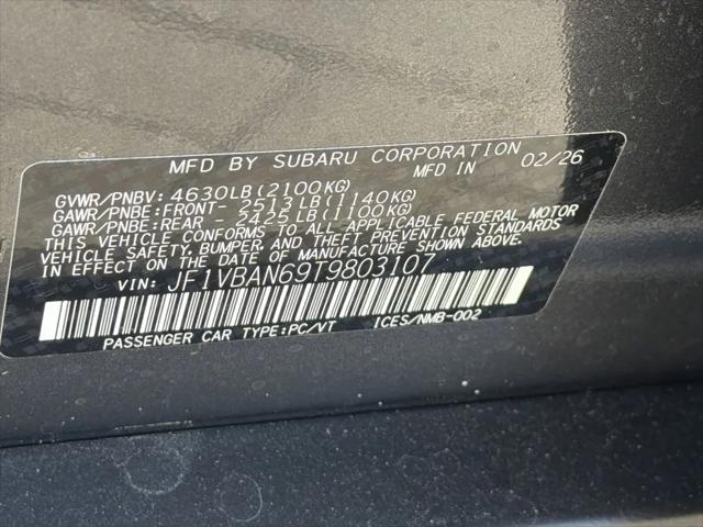 2026 Subaru WRX Limited