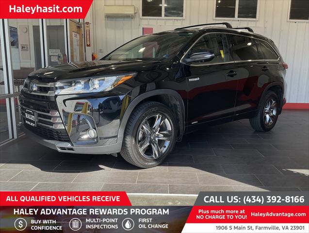 2018 Toyota Highlander Hybrid Limited 2018 Toyota Highlander Hybrid Limited