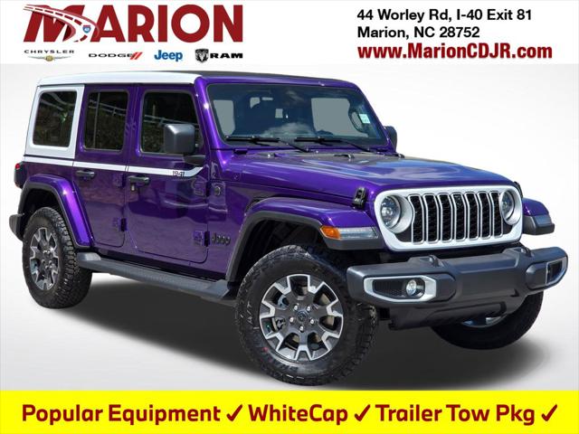 2026 Jeep Wrangler 4-Door Sahara 4x4 for sale in Marion, NC