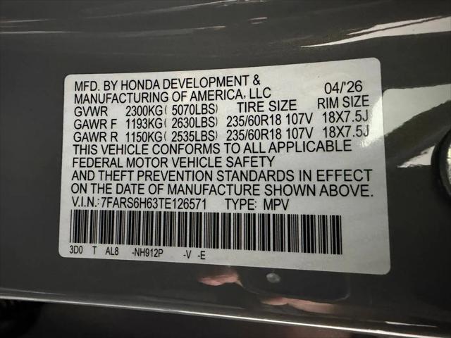 2026 Honda CR-V Hybrid AWD TrailSport