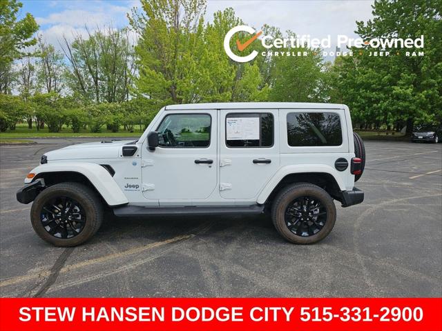 2023 Jeep Wrangler 4xe Sahara 4x4 for sale in Urbandale, IA