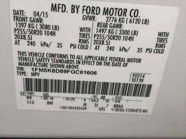 2015 Ford Explorer XLT