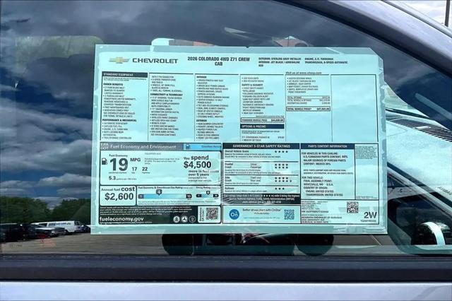 2026 Chevrolet Colorado Z71, 4WD