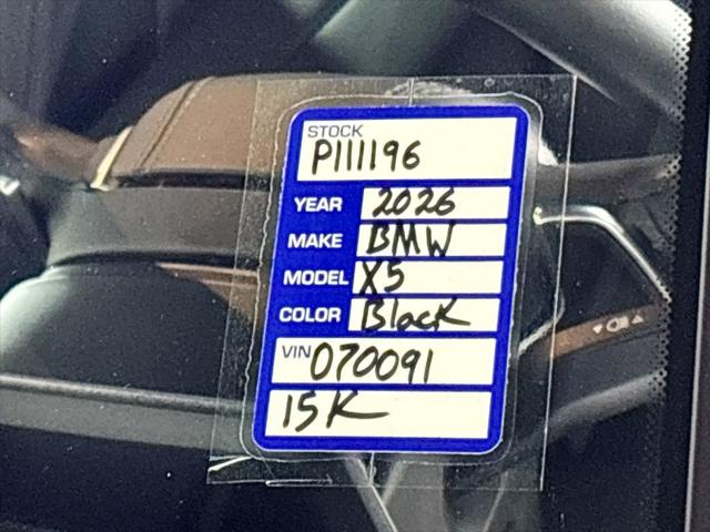 2026 BMW X5 xDrive40i
