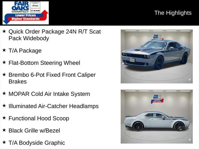 2022 Dodge Challenger R/T Scat Pack Widebody 2022 Dodge Challenger R/T Scat Pack Widebody