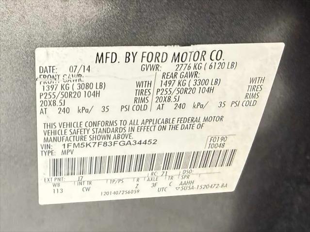 2015 Ford Explorer Limited