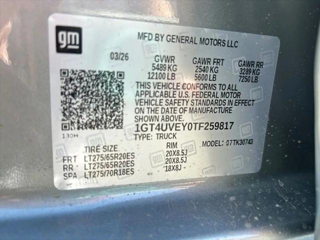 2026 GMC Sierra 3500HD Crew Cab, Long Bed, AT4, 4WD