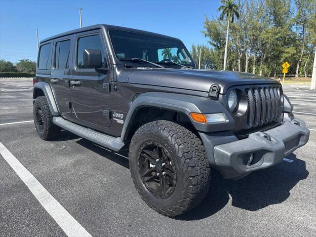 2018 Jeep Wrangler Unlimited Sport 4x4 for sale in Hialeah, FL