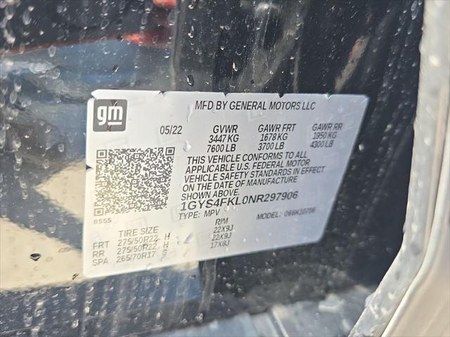 2022 Cadillac Escalade 4WD Sport