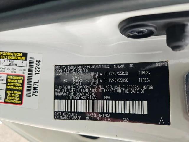 2019 Toyota Sequoia Platinum