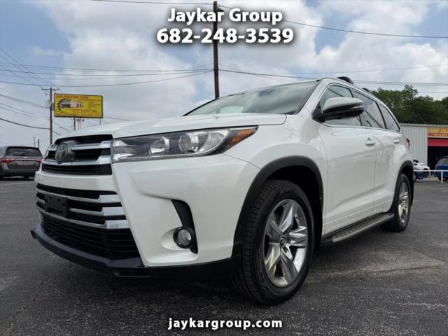 2017 Toyota Highlander Limited Platinum for sale in Arlington, TX