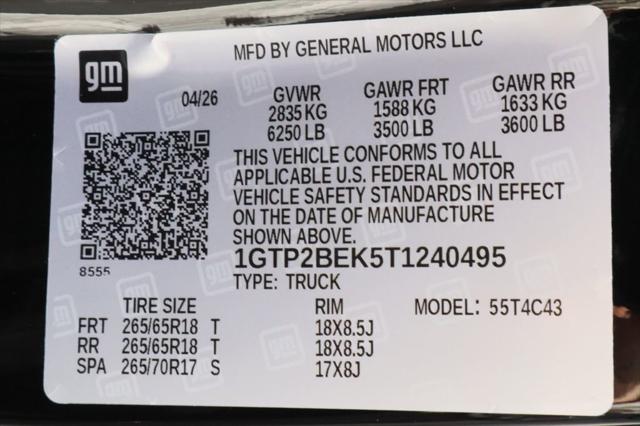 2026 GMC Canyon Elevation, 4WD