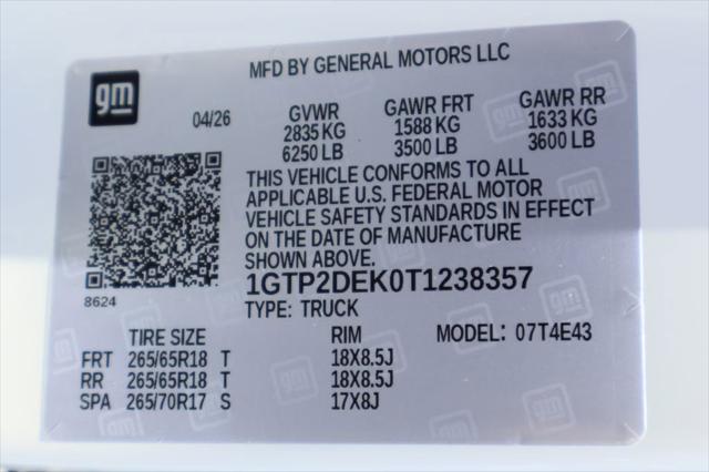 2026 GMC Canyon AT4, 4WD