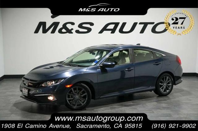 2019 Honda Civic EX for sale in Sacramento, CA