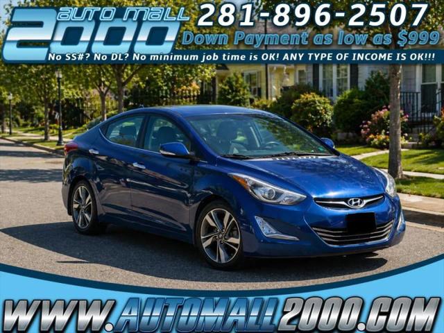 2015 Hyundai Elantra Limited for sale in Houston, TX