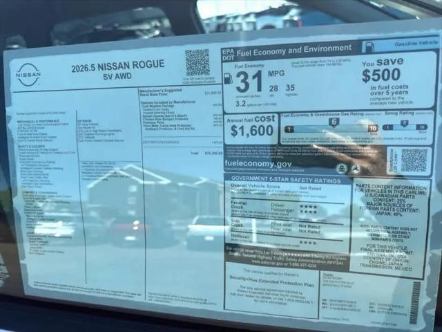 2026 Nissan Rogue SV