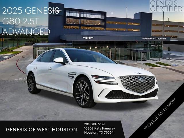 2025 Genesis G80 2.5T Advanced AWD for sale in Houston, TX