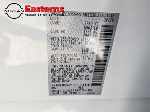 2026 Nissan Pathfinder Platinum