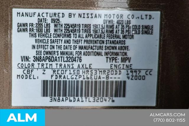 2026 Nissan Kicks SR