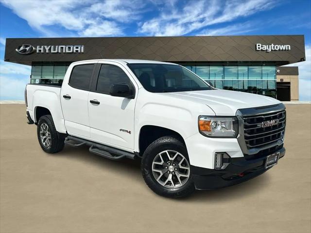 2021 GMC Canyon 4WD Crew Cab Short Box AT4 - Leather for sale in BAYTOWN, TX