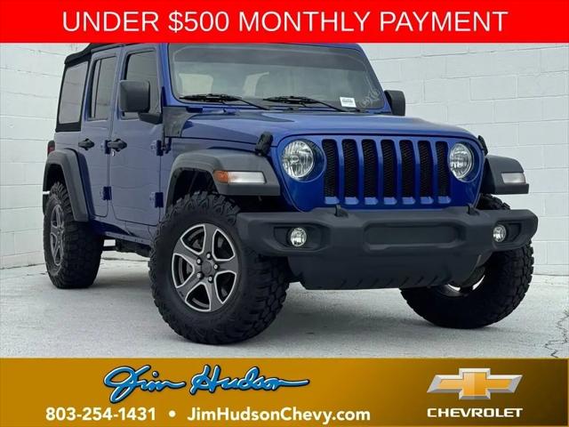 2018 Jeep Wrangler Unlimited Sport S 4x4 for sale in Columbia, SC