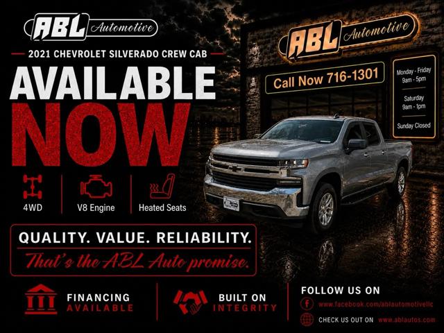 2021 Chevrolet Silverado 1500 4WD Crew Cab Short Bed LT for sale in Oakland, ME