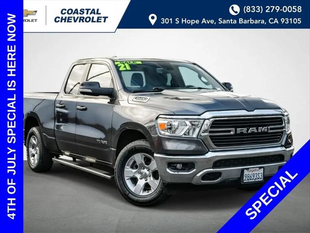 2021 Ram 1500 Big Horn Quad Cab 4x2 6'4" Box for sale in Santa Barbara, CA