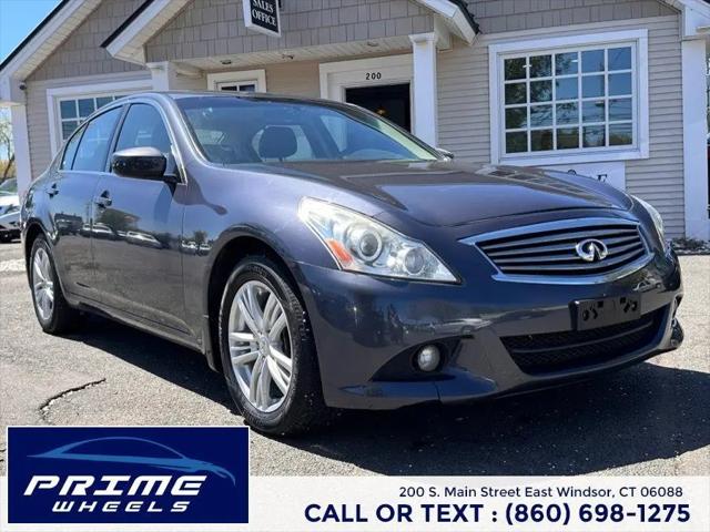 2011 INFINITI G37 Base for sale in East Windsor, CT