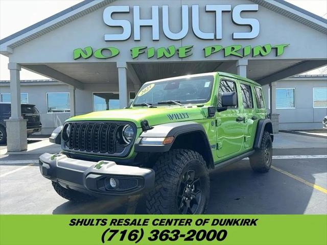 2025 Jeep Wrangler 4xe Willys 4xe for sale in Dunkirk, NY