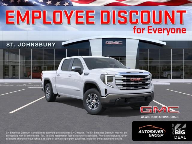 2026 GMC Sierra 1500 Crew Cab, Short Bed, SLE, 4WD for sale in Saint Johnsbury, VT