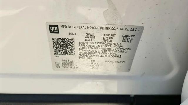 2024 Chevrolet Equinox FWD RS