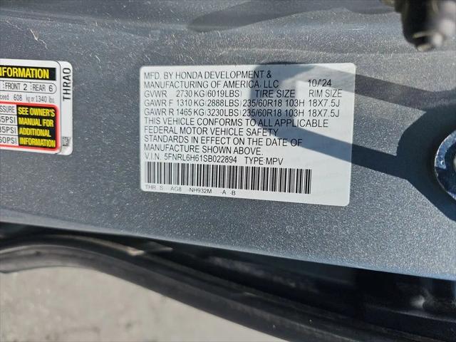 2025 Honda Odyssey EX-L