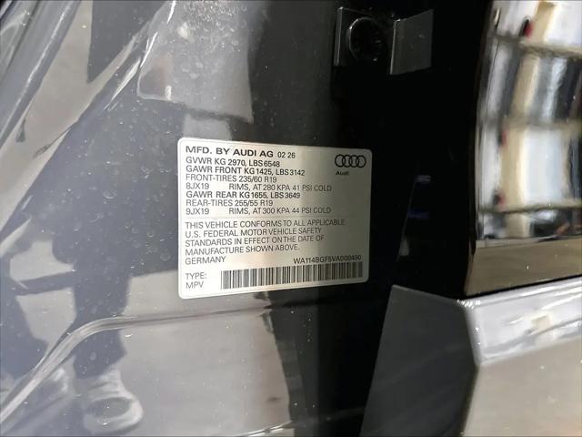 2027 Audi Q6 e-tron Premium